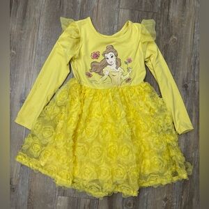 Girls Belle Yellow dress size 6